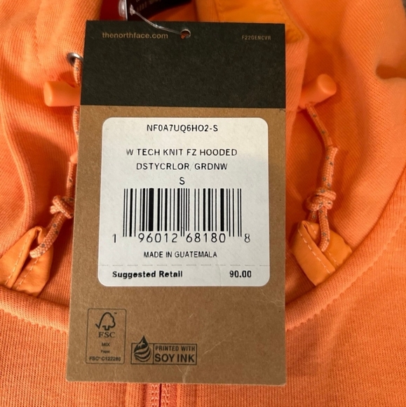 Northface womans zip up hoodie - Picture 3 of 3